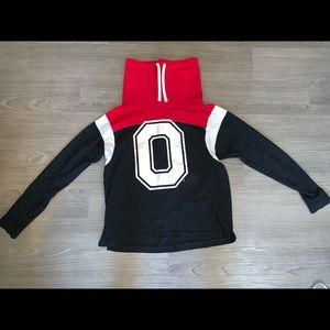 PINK Collared, Ohio State University Sweatshirt